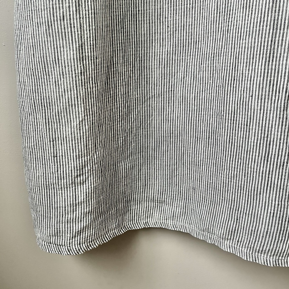 Vintage striped linen dress with pockets! - Picture 11 of 12